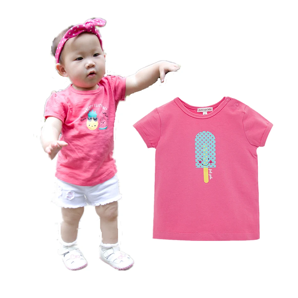 

Kavkas niños niñas Camisetas manga corta pirata 3d verano niños camisetas ropa rojo azul bebé niño ropa niña tops