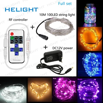 DC12V LED String Light Fairy Light 10M 100L+Controller+Power for Home Holiday Christmas Party Wedding&Garden Waterproof Flexible
DC12V LED String Light Fairy Light 10M 100L+Controller+Power for Home Holiday Christmas Party Wedding&Garden Waterproof Flexible