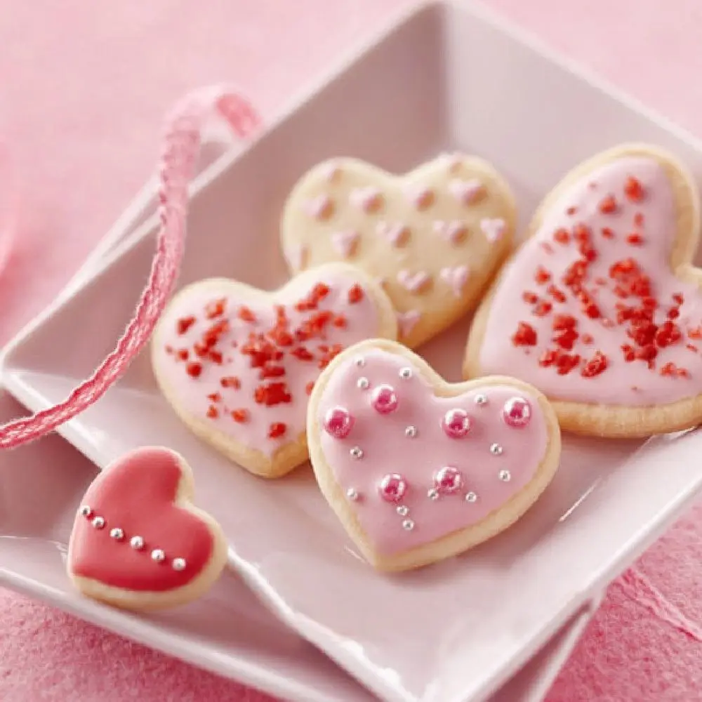 Love Heart Cookie Cutters Cooking Tool Fondant Gum Paste Mold Cake Decorating Clay Resin Sugar Candy Fimo Biscuit Moulds
Love Heart Cookie Cutters Cooking Tool Fondant Gum Paste Mold Cake Decorating Clay Resin Sugar Candy Fimo Biscuit Moulds