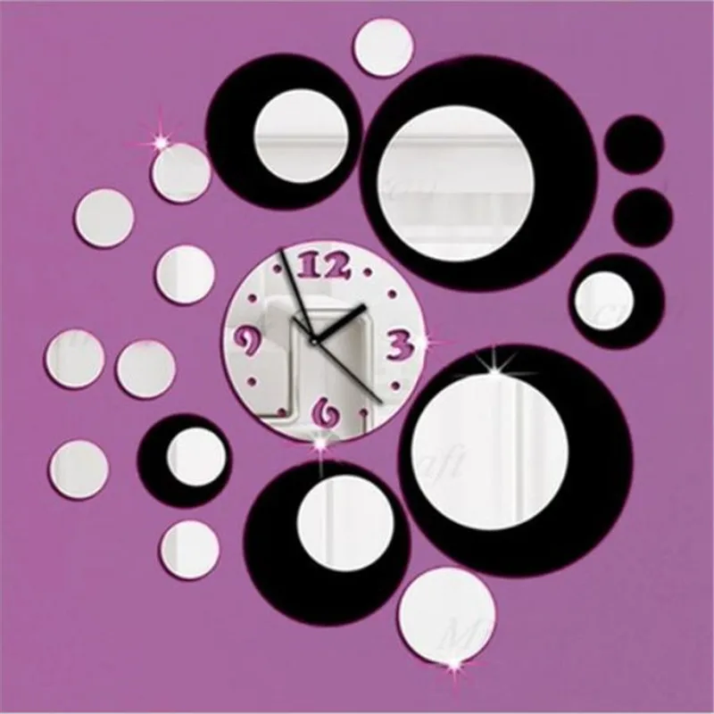 Round Circle Decorative Wall Clock modern design Wall Watch 3D living room decoration Mirror Wall Stickers horloge mural
Round Circle Decorative Wall Clock modern design Wall Watch 3D living room decoration Mirror Wall Stickers horloge mural
