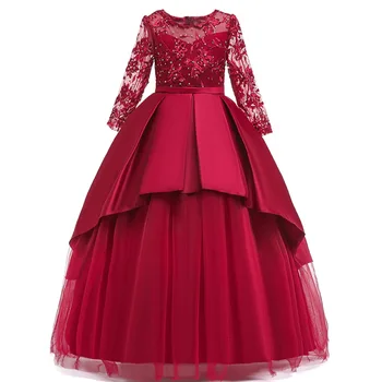 Vestidos De Novia 202 Lace Long-Sleeved Girl Dress Flower Kids Clothes Party Show Dress Vestidos Robe Princesse Enfant Fille
Vestidos De Novia 202 Lace Long-Sleeved Girl Dress Flower Kids Clothes Party Show Dress Vestidos Robe Princesse Enfant Fille