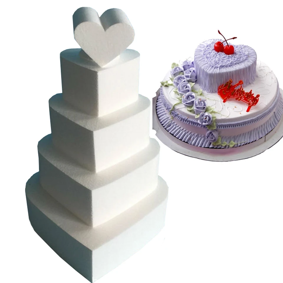 Transhome Cake Model 4/6/8/10/12 Inches Cake Dummy Heart Shape Sugar Craft Party DIY Model Cake Foam Mould Plastic Cake Tools
Transhome Cake Model 4/6/8/10/12 Inches Cake Dummy Heart Shape Sugar Craft Party DIY Model Cake Foam Mould Plastic Cake Tools