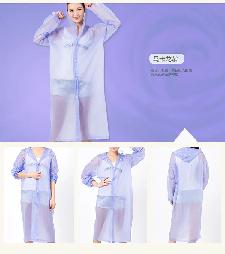 Fashion outdoor hiking travel macaroon color translucent adult men and women non disposable raincoat rain cover
Fashion outdoor hiking travel macaroon color translucent adult men and women non disposable raincoat rain cover