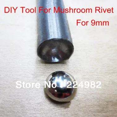 Free Shipping - 9mm Mushroom Rivet DIY Tool,Specialized & Requisite Tool When DIY Mushroom Rivet,Good Assistant
Free Shipping - 9mm Mushroom Rivet DIY Tool,Specialized & Requisite Tool When DIY Mushroom Rivet,Good Assistant