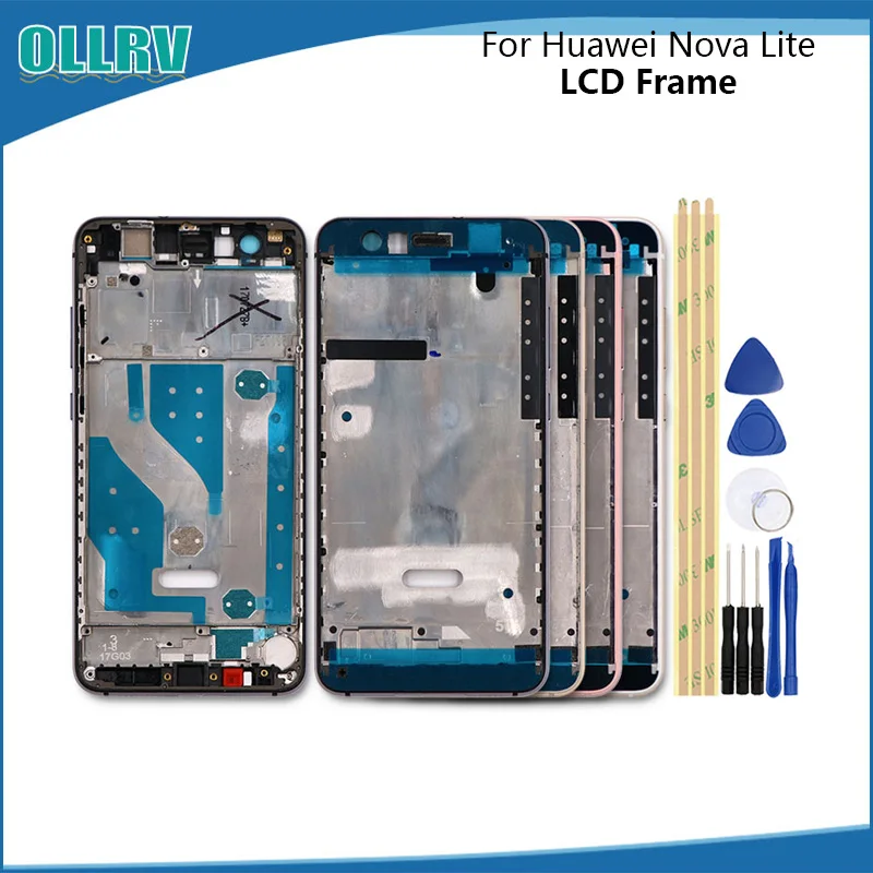 For Huawei Nova Lite /Honor 9 Lite Middle Lcd Frame Bezel Middle Plate Cover Repair Part With Power Volume Buttons+Tools
For Huawei Nova Lite /Honor 9 Lite Middle Lcd Frame Bezel Middle Plate Cover Repair Part With Power Volume Buttons+Tools
