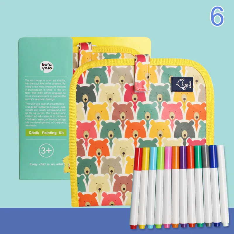 Children Dust-Free Folding Chalkboard Book Erasable Drawing Blackboard with Pen FJ88
Children Dust-Free Folding Chalkboard Book Erasable Drawing Blackboard with Pen FJ88
