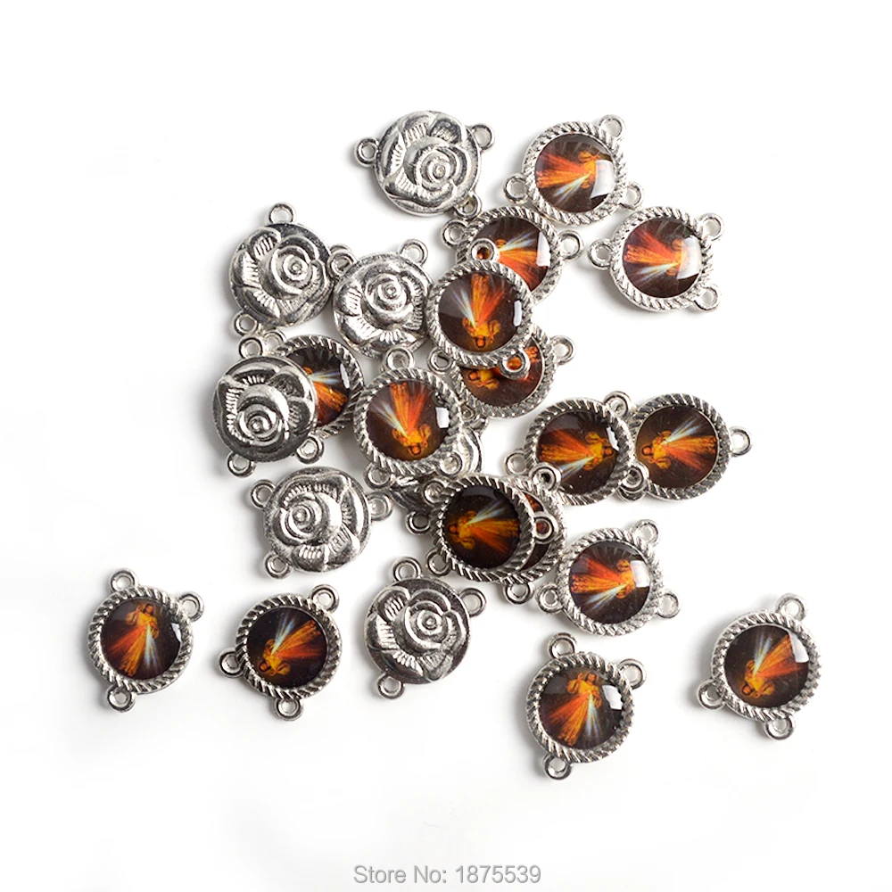 Catholic Rosary Centerpieces One Side Jesus Mercy Another Side Alloy Rose Connector
Catholic Rosary Centerpieces One Side Jesus Mercy Another Side Alloy Rose Connector