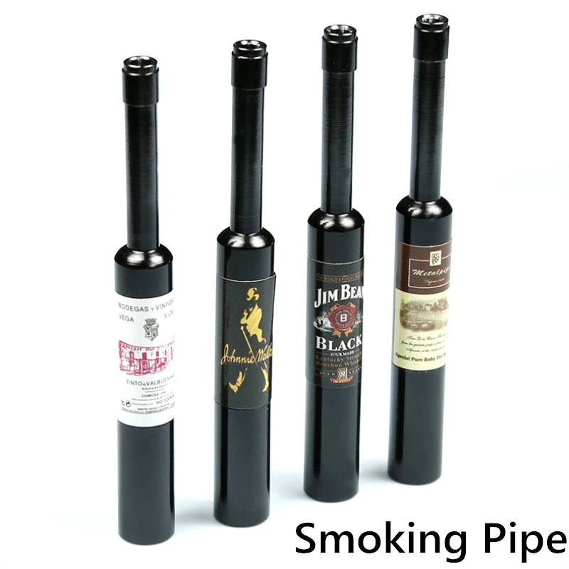 High Grade Aluminum Smoking Pipe Mini Wine Bottle Smoke Pipe Metal Filter Cigarette Holder Smoke Tube Fire Tube Tobacco Pipe
High Grade Aluminum Smoking Pipe Mini Wine Bottle Smoke Pipe Metal Filter Cigarette Holder Smoke Tube Fire Tube Tobacco Pipe