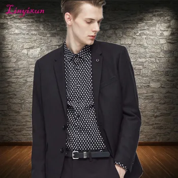 Linyixun New Arrival Casual Suit Jacket Blazer Masculino Blazer Men Slim Fit Classic Men Coat Solid Color Male Suits Jacket Bus
Linyixun New Arrival Casual Suit Jacket Blazer Masculino Blazer Men Slim Fit Classic Men Coat Solid Color Male Suits Jacket Bus