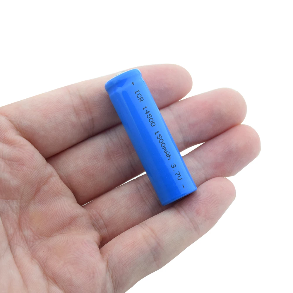 1/2/4/6/8/10 Pieces 3.7V 5x1.4cm Blue 14500 Li-ion Batteries ICR 14500 Replacement Rechargeable Flashlight Headlamp Bateria
1/2/4/6/8/10 Pieces 3.7V 5x1.4cm Blue 14500 Li-ion Batteries ICR 14500 Replacement Rechargeable Flashlight Headlamp Bateria