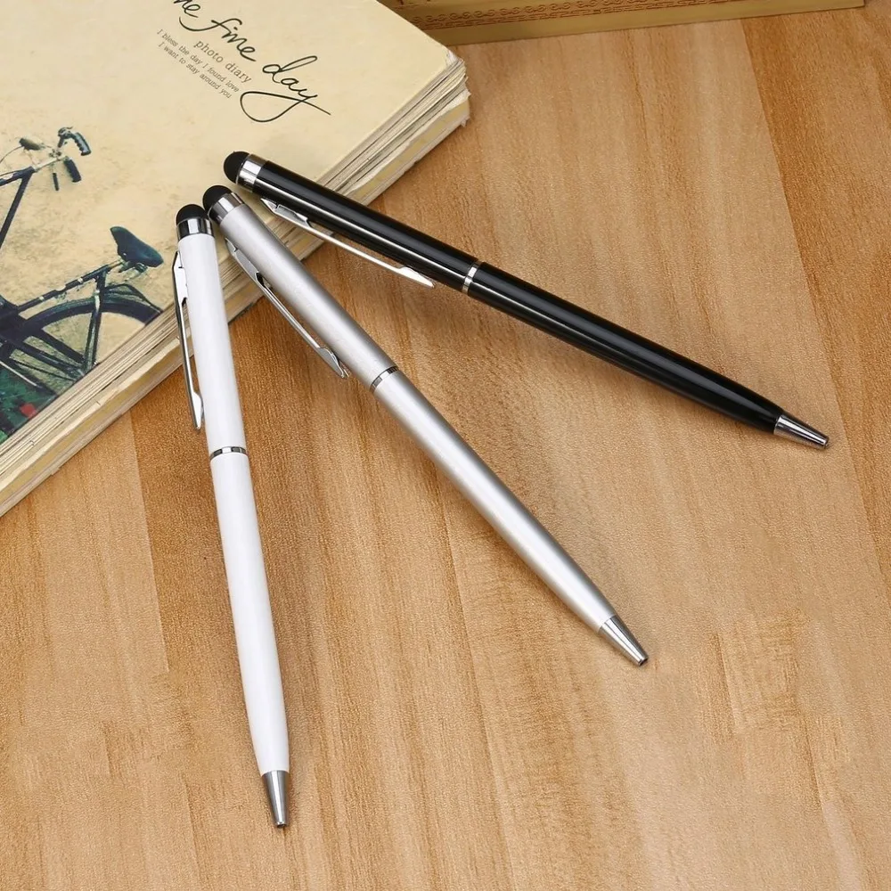 2 in 1 Multifunction Fine Point Round Thin Tip Touch Screen Pen Capacitive Stylus Pen For Smart Phone Tablet For iPad For iPhone
2 in 1 Multifunction Fine Point Round Thin Tip Touch Screen Pen Capacitive Stylus Pen For Smart Phone Tablet For iPad For iPhone
