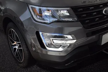 4 Pcs ABS Chrome Front Fog Light Cover Strip Trim Decoration Car Protection Accessories Fit For Ford Explorer 2015 2016 2017
4 Pcs ABS Chrome Front Fog Light Cover Strip Trim Decoration Car Protection Accessories Fit For Ford Explorer 2015 2016 2017