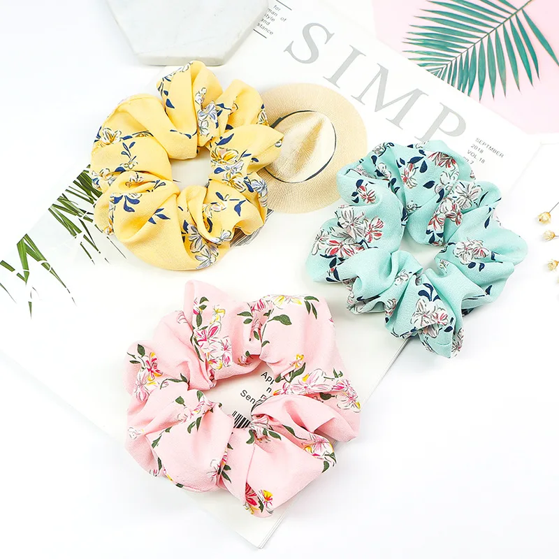 2019 summer flower rubberband Cute Women Hair Scrunchies Girls Hair Rope Ties Elastic Hairbands headwear Hair Accessories
2019 summer flower rubberband Cute Women Hair Scrunchies Girls Hair Rope Ties Elastic Hairbands headwear Hair Accessories