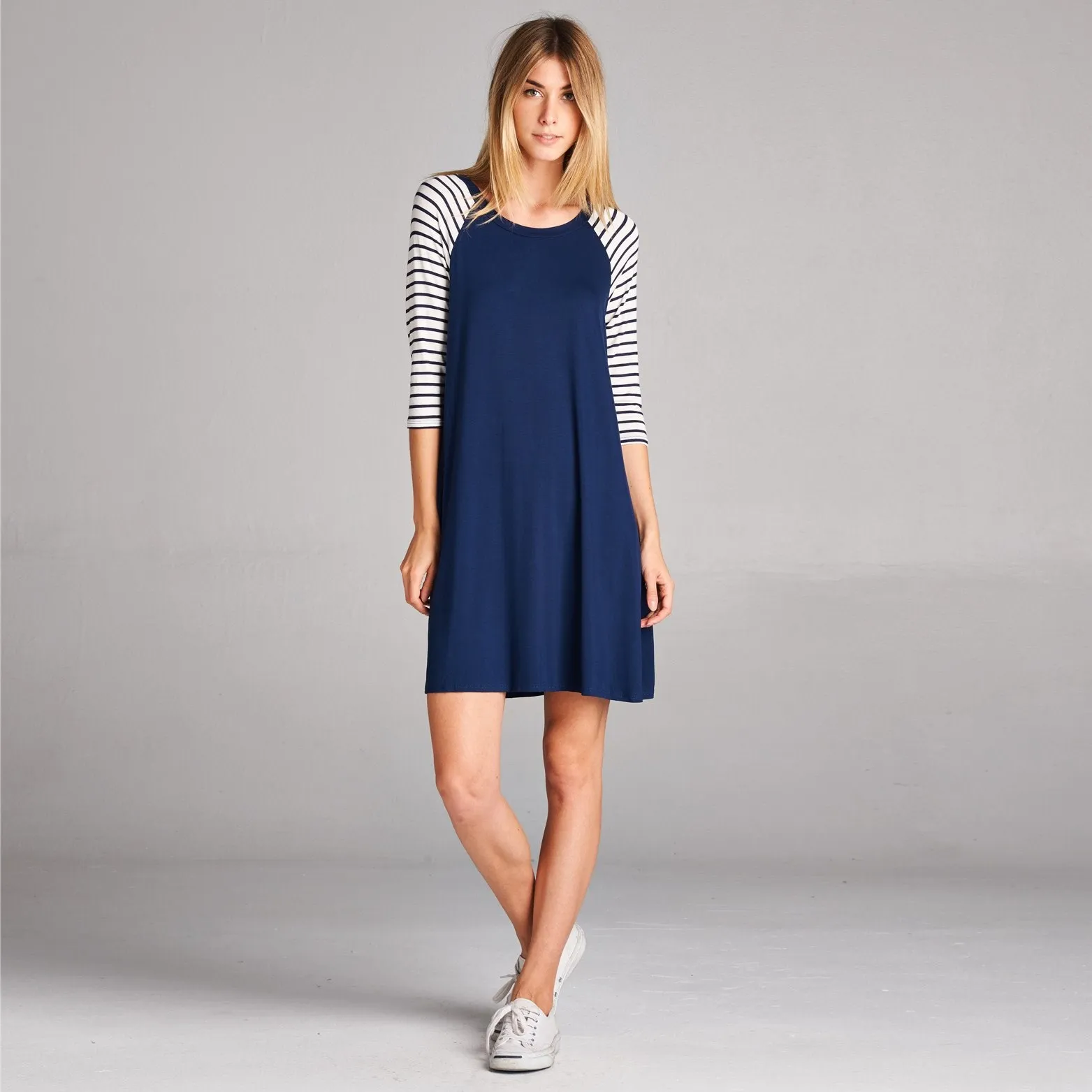 Women Summer Hot Sale Two Colors Casual Style Patchwork Party Evening Mini Dresses Plus Size S-XXL
Women Summer Hot Sale Two Colors Casual Style Patchwork Party Evening Mini Dresses Plus Size S-XXL