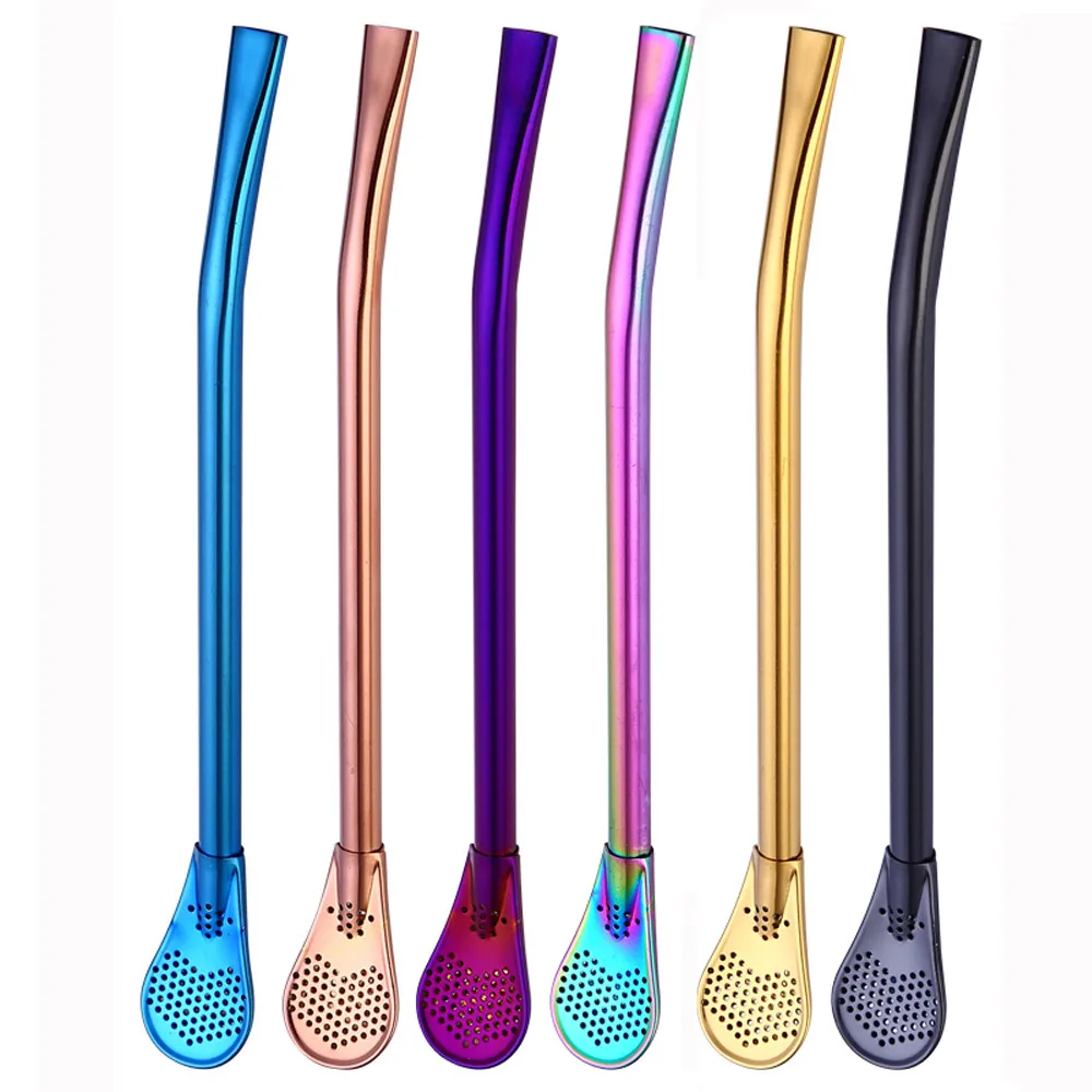 Stainless Steel Drinking Tea Yerba Mate Straw Gourd Bombilla Filter Spoon Environmentally friendly and reusable high quality
Stainless Steel Drinking Tea Yerba Mate Straw Gourd Bombilla Filter Spoon Environmentally friendly and reusable high quality