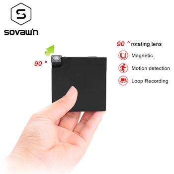 SOVAWIN Mini Camcorders CMOS Mini Camera hd Motion Sensor Digital Video Camera 480p Microsd / tf Card Night Vision Professionale
SOVAWIN Mini Camcorders CMOS Mini Camera hd Motion Sensor Digital Video Camera 480p Microsd / tf Card Night Vision Professionale