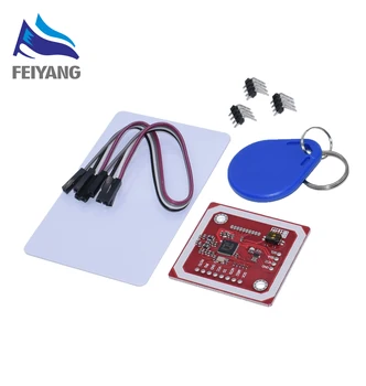 1Set PN532 NFC RFID Wireless Module V3 User Kits Reader Writer Mode IC S50 Card PCB Attenna I2C IIC SPI HSU
1Set PN532 NFC RFID Wireless Module V3 User Kits Reader Writer Mode IC S50 Card PCB Attenna I2C IIC SPI HSU