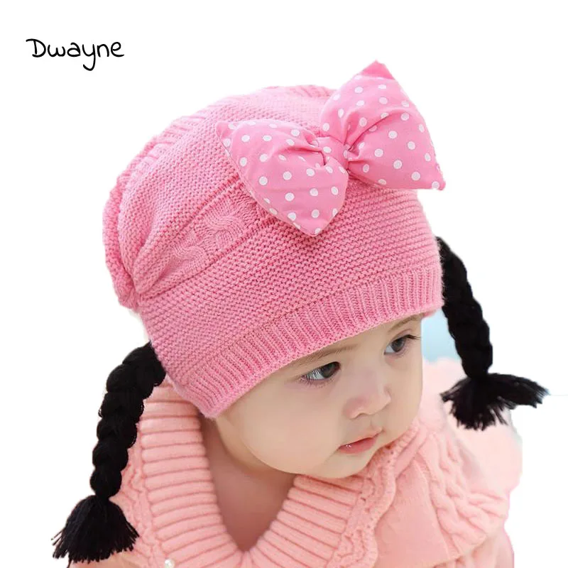 Gilrs False Braid Beanies Cotton Inner Bowknot Hats Kids Ribbed Knit Skullies Cap 2018 Child Autumn Winter Warm Baby Cap M6851
Gilrs False Braid Beanies Cotton Inner Bowknot Hats Kids Ribbed Knit Skullies Cap 2018 Child Autumn Winter Warm Baby Cap M6851