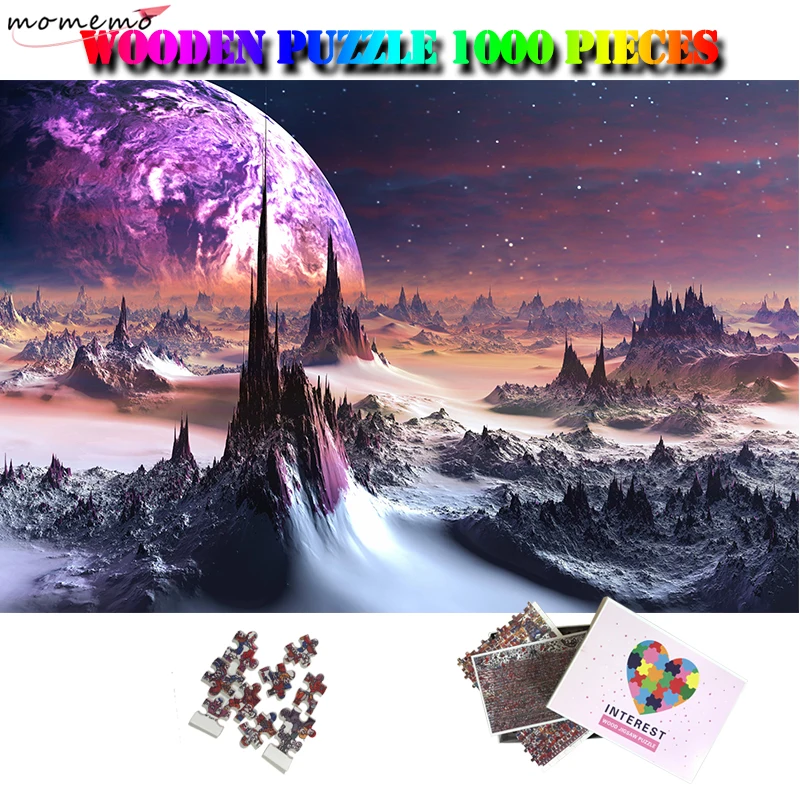 MOMEMO Beautiful Planet Wooden Jigsaw Puzzles 1000 Pieces Magnificent Universe Landscape Puzzle Toys Adults Kids Surprise Gifts
MOMEMO Beautiful Planet Wooden Jigsaw Puzzles 1000 Pieces Magnificent Universe Landscape Puzzle Toys Adults Kids Surprise Gifts