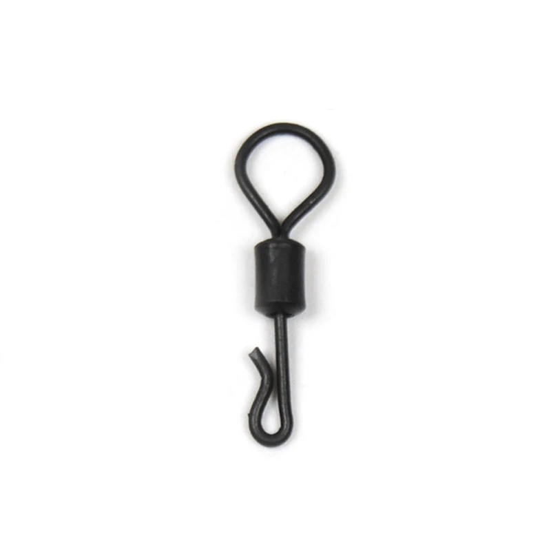 30PCS Q Shape Quick Clip Big Eye Swivels Chod Matt Black Finish Carp Tackle Quick Links Standard For Carp Hair Rigs
30PCS Q Shape Quick Clip Big Eye Swivels Chod Matt Black Finish Carp Tackle Quick Links Standard For Carp Hair Rigs