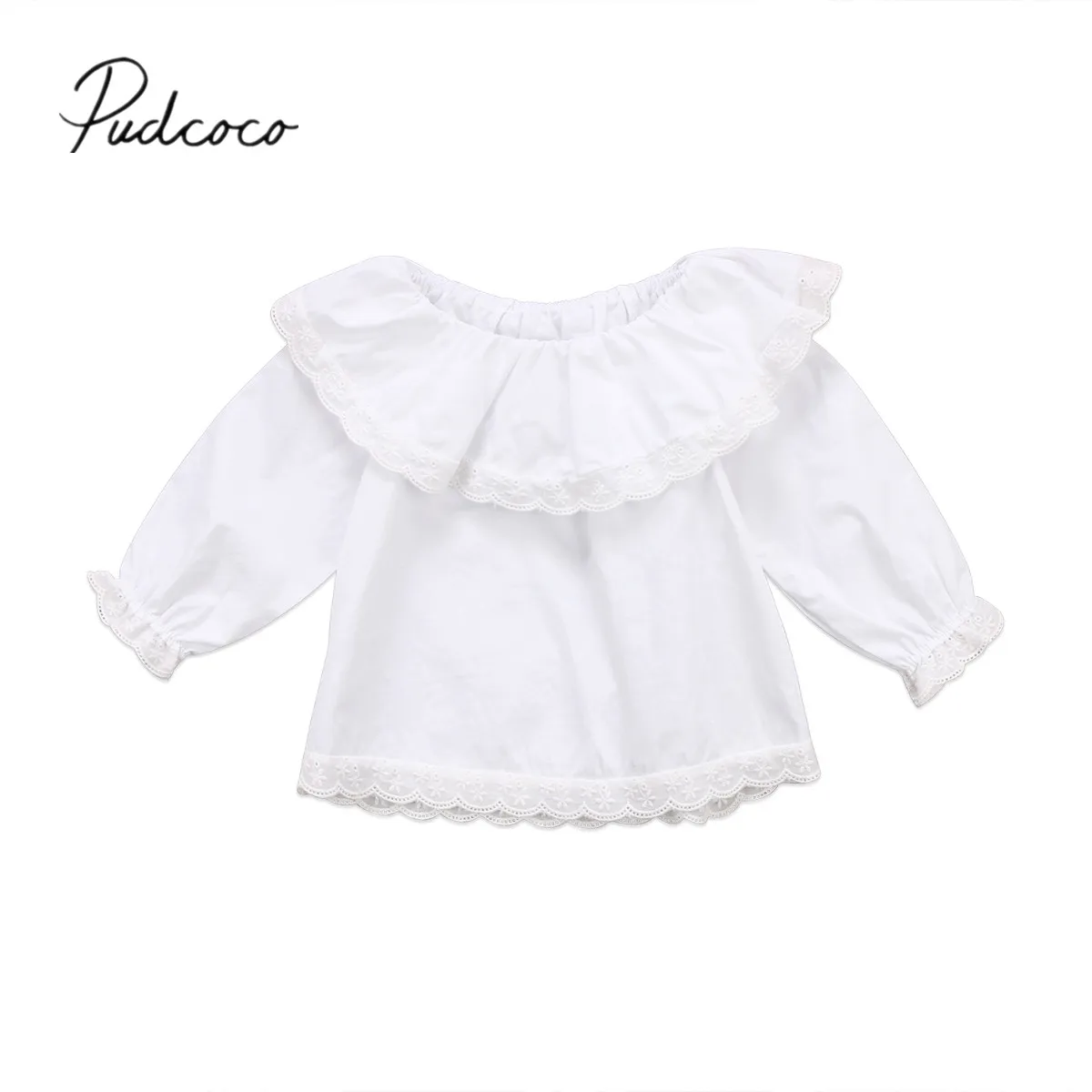 2017 Brand New Newborn Toddler Infant Baby Girls Lace Long Sleeve Tops T-shirts Clothes Solid White Sweet Tops Shirt 0-24M
2017 Brand New Newborn Toddler Infant Baby Girls Lace Long Sleeve Tops T-shirts Clothes Solid White Sweet Tops Shirt 0-24M