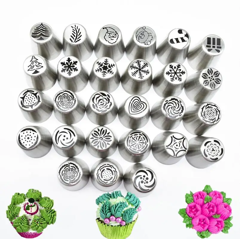 Russian Piping Tips Icing Piping Tips Set Variety Of Design Cake Decorating Supplies Nozzles Coupler Piping Bag Pastry Tool
Russian Piping Tips Icing Piping Tips Set Variety Of Design Cake Decorating Supplies Nozzles Coupler Piping Bag Pastry Tool