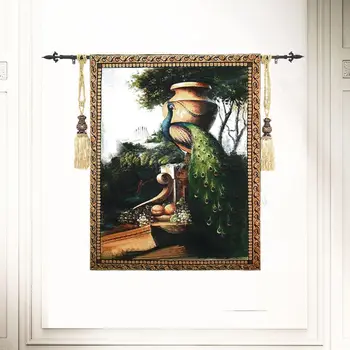 Peacock Wall Tapestry Aubusson Belgium Wall Carpet Moroccan Decor Modern Home Decoration Wall Hanging Decorative Tapestries
Peacock Wall Tapestry Aubusson Belgium Wall Carpet Moroccan Decor Modern Home Decoration Wall Hanging Decorative Tapestries