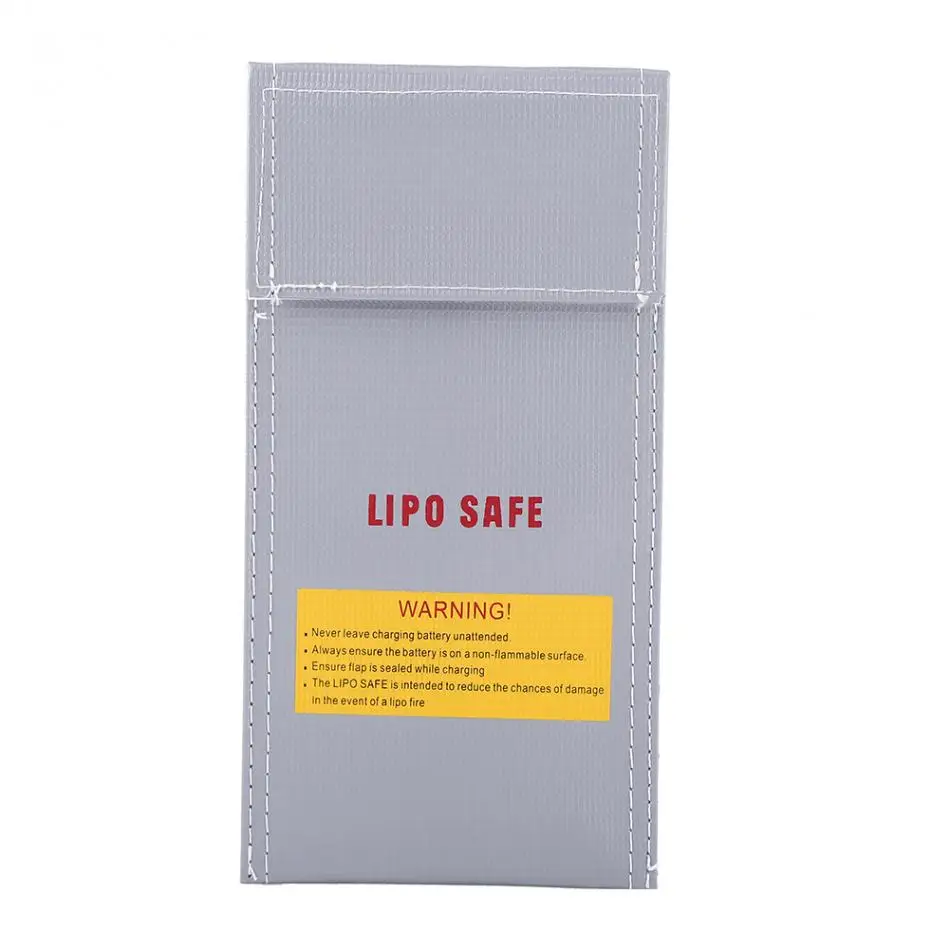 RC Battery Safety Fireproof Bag Lipo Guard Protection Charging Sack Pouch Protector 100*200mm
RC Battery Safety Fireproof Bag Lipo Guard Protection Charging Sack Pouch Protector 100*200mm