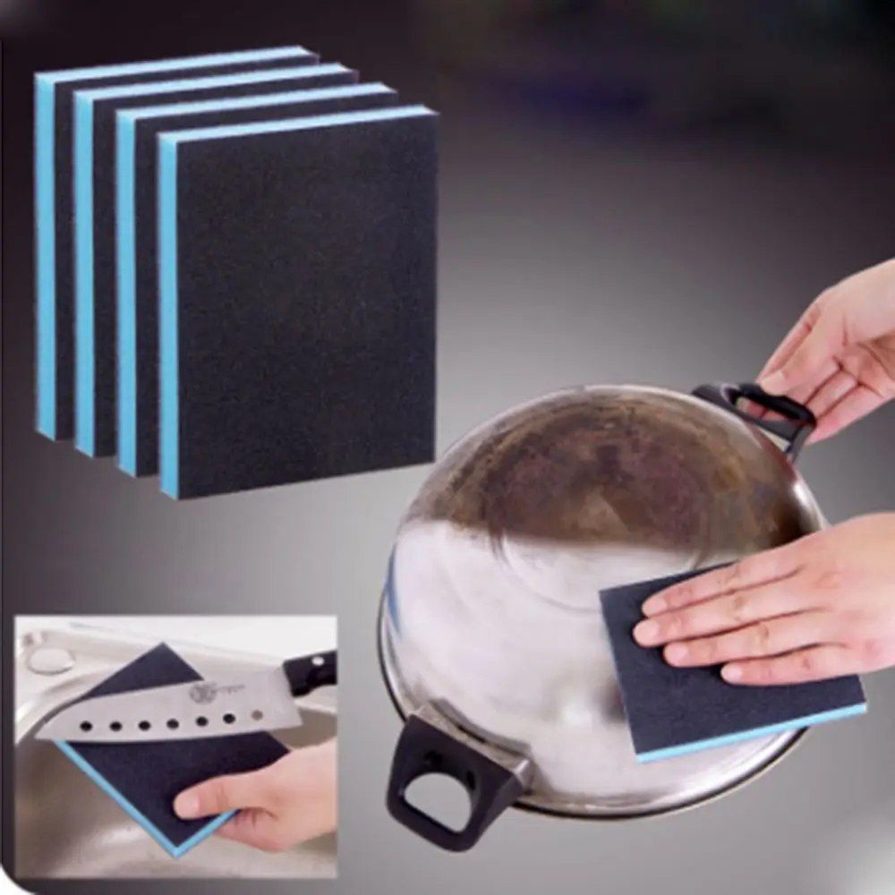 New Arrival Nanometer Diamond Sand Sponge Descaling Clean Magic Pan Pot Windows Cleaning Brush Sponge Kitchen Accessories
New Arrival Nanometer Diamond Sand Sponge Descaling Clean Magic Pan Pot Windows Cleaning Brush Sponge Kitchen Accessories
