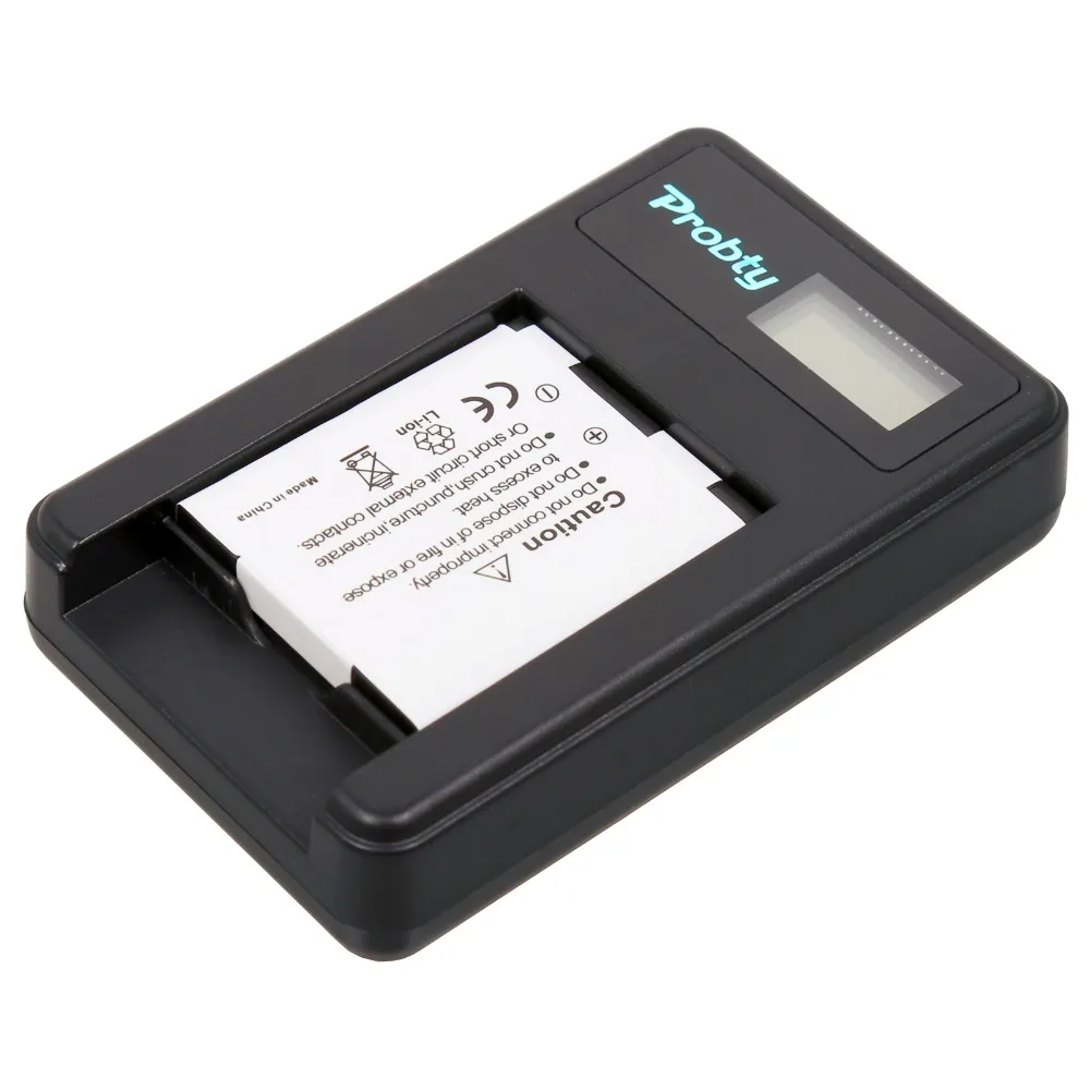 PROBTY 1pcs NB-11L NB 11L Battery + LCD Charger For Canon IXUS 125 155 150 145 140 132 265HS 240HS A3400 A4000 275 HS | Электроника
