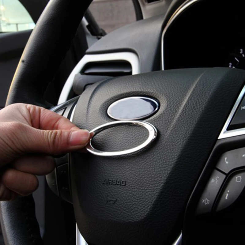 Car-styling,3D Creative Chrome Steering Wheel Logo Sticker for Ford Fiesta Ecosport Kuga Escape Focus MK2 MK3 MK4 For Mondeo
Car-styling,3D Creative Chrome Steering Wheel Logo Sticker for Ford Fiesta Ecosport Kuga Escape Focus MK2 MK3 MK4 For Mondeo