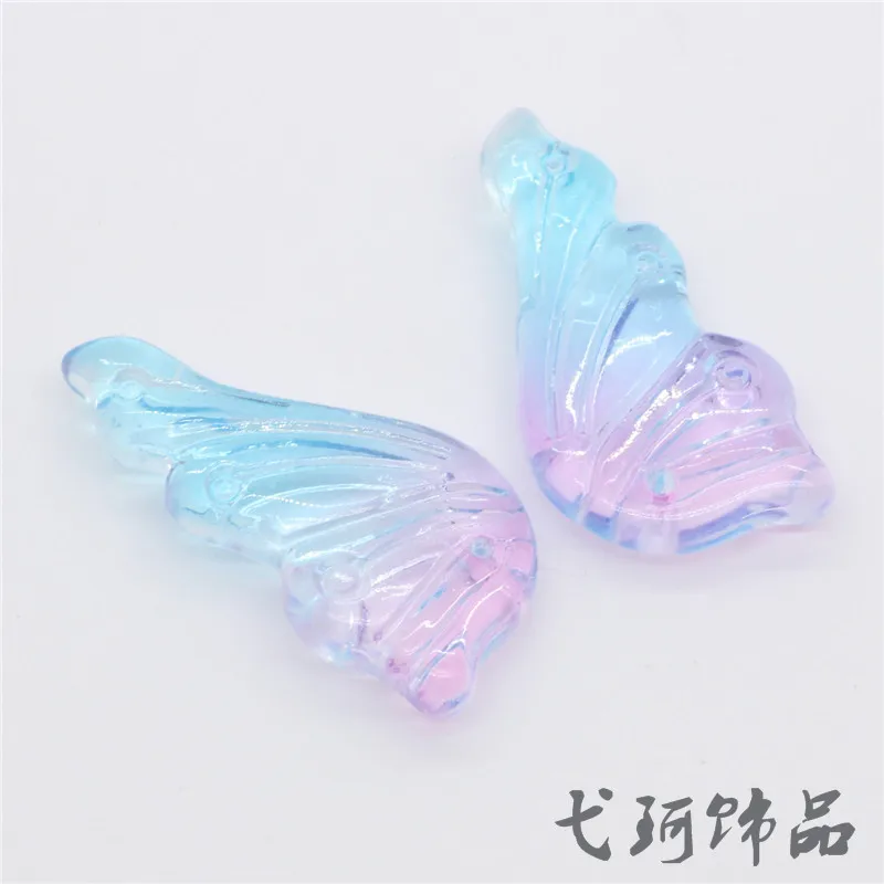 2pcs/pack 38x20mmbutterfly's wings Lampwork Glass Czech Beads Loose Czech Beads For Jewelry Making Women Diy Accessories Crystal
2pcs/pack 38x20mmbutterfly's wings Lampwork Glass Czech Beads Loose Czech Beads For Jewelry Making Women Diy Accessories Crystal