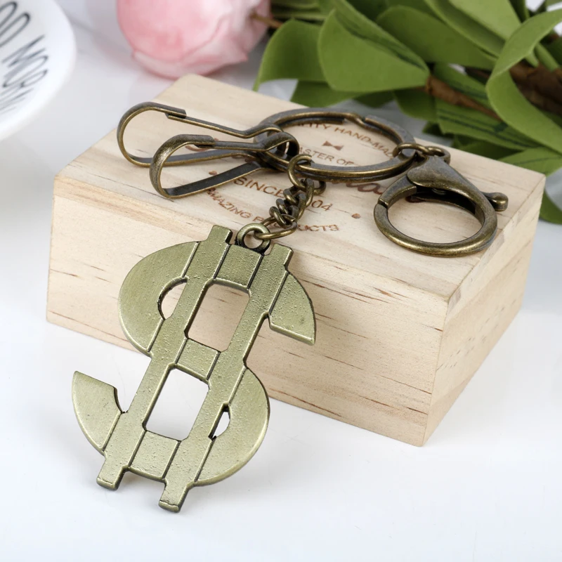 Wholesale Antique Bronze Dollar Keychains Cool Dollar Sign Key Chains For Gifts Money Lover Bag Charms Key Charms
Wholesale Antique Bronze Dollar Keychains Cool Dollar Sign Key Chains For Gifts Money Lover Bag Charms Key Charms