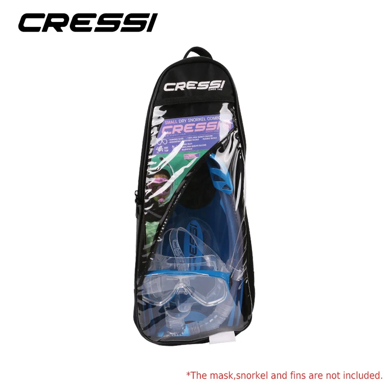 Cressi Snorkeling Fin Bags Diving Equipment Flipper Package Bag Easy Carry Perfect for Mask Snorkel Fins set
Cressi Snorkeling Fin Bags Diving Equipment Flipper Package Bag Easy Carry Perfect for Mask Snorkel Fins set