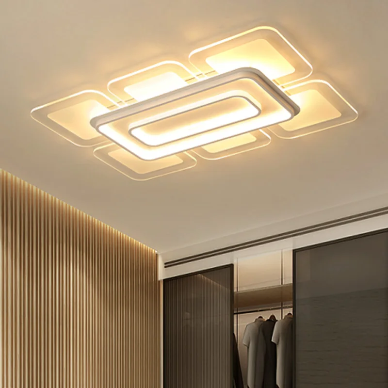 Rectangle/Square white ceiling chandelier led lamp for living room lights bed room lampadario led Chandelier Lighting 110v 220v
Rectangle/Square white ceiling chandelier led lamp for living room lights bed room lampadario led Chandelier Lighting 110v 220v