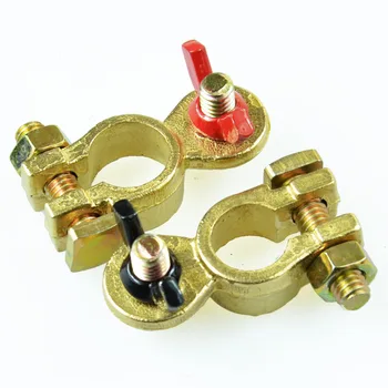 2 Pcs Battery Terminal for Car Clamp Clips Negative Positive Aluminum Alloy Connector Auto Replacement
2 Pcs Battery Terminal for Car Clamp Clips Negative Positive Aluminum Alloy Connector Auto Replacement