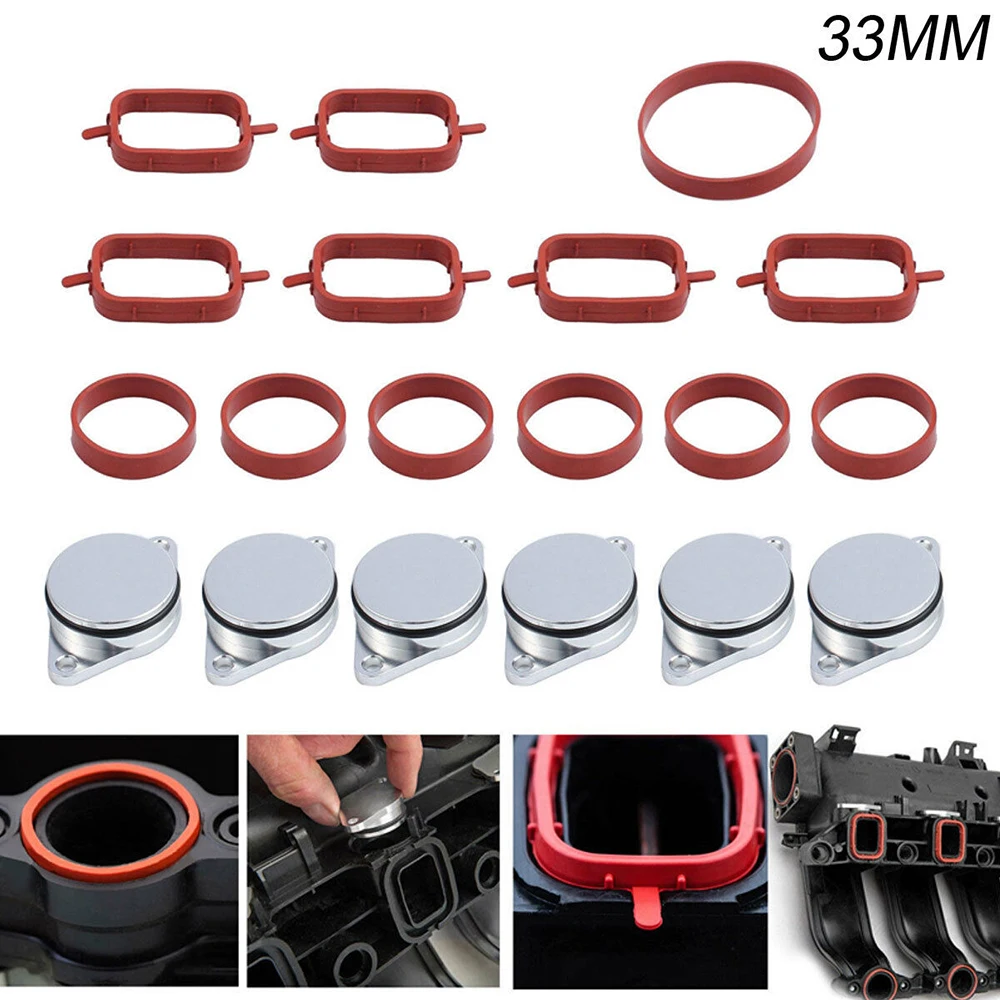 6set 33mm Diesel Swirl Flap Blanks Bungs Intake Gaskets Kit Fits for BMW 320d 330d 520d 525d 530d SI-A0136 Car Accessories
6set 33mm Diesel Swirl Flap Blanks Bungs Intake Gaskets Kit Fits for BMW 320d 330d 520d 525d 530d SI-A0136 Car Accessories