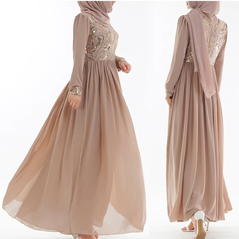 Luxury High Class Sequins Muslim Dress Embroidery Women Lace Sequin Maxi Dress Abaya Kaftan Dubai Maldives Islamic Clothing
Luxury High Class Sequins Muslim Dress Embroidery Women Lace Sequin Maxi Dress Abaya Kaftan Dubai Maldives Islamic Clothing