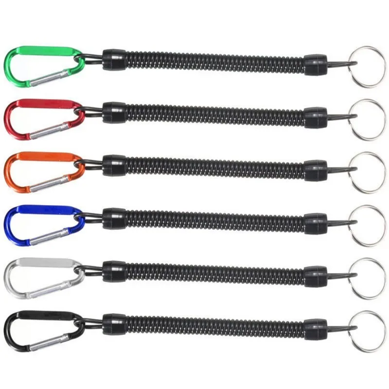 1PCS Practical Retractable Plastic Elastic Rope Key Ring Security Gear Tools For Outdoor Camping Anti-lost Phone Spring Keychain
1PCS Practical Retractable Plastic Elastic Rope Key Ring Security Gear Tools For Outdoor Camping Anti-lost Phone Spring Keychain