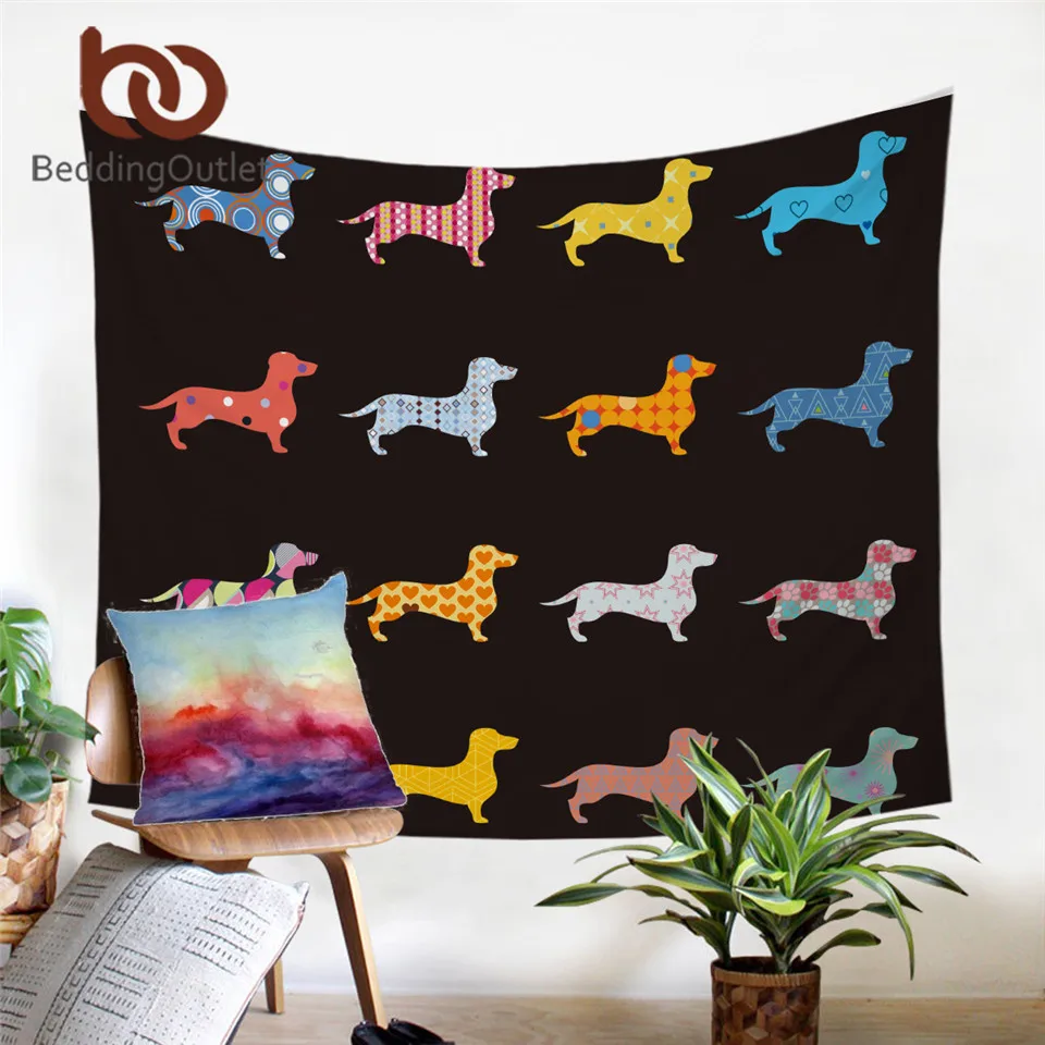 BeddingOutlet Dachshund Sausage Tapestry Cartoon Dogs Wall Hanging for Kids Bedroom Microfiber Wall Carpet Decorative Tapestry
BeddingOutlet Dachshund Sausage Tapestry Cartoon Dogs Wall Hanging for Kids Bedroom Microfiber Wall Carpet Decorative Tapestry