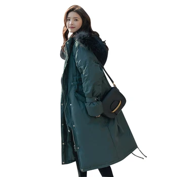 Fashion Winter Coats Female Korean Loose Thick Cotton Jacket Women 2019 New Fur Long Hooded Parkas Cotton Clothing A281
Fashion Winter Coats Female Korean Loose Thick Cotton Jacket Women 2019 New Fur Long Hooded Parkas Cotton Clothing A281