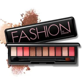 10 Colors Waterproof Long Lasting Eyeshadow Palette Matte Shimmer Eye Shadow Natural Eyes Cometic Tool With Makeup Brush
10 Colors Waterproof Long Lasting Eyeshadow Palette Matte Shimmer Eye Shadow Natural Eyes Cometic Tool With Makeup Brush