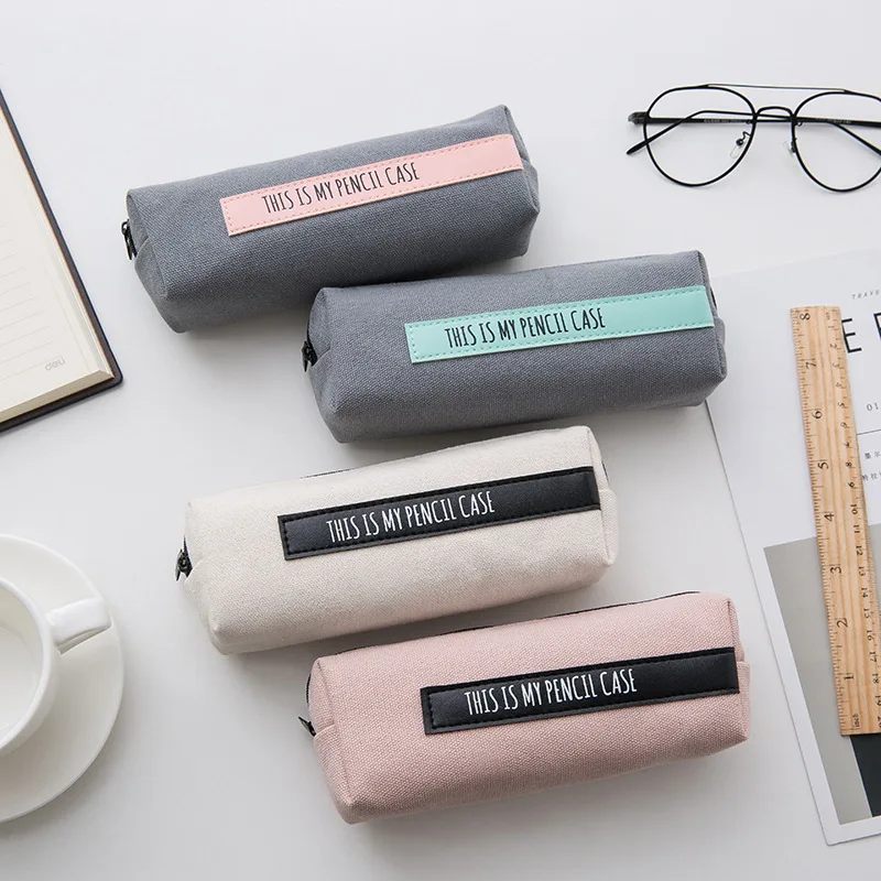 1pc Solid Color Pencil Bag Large Capacity Pen Case for School Students Cute Stationery Pen Bag Cosmetics Brushes Holder
1pc Solid Color Pencil Bag Large Capacity Pen Case for School Students Cute Stationery Pen Bag Cosmetics Brushes Holder