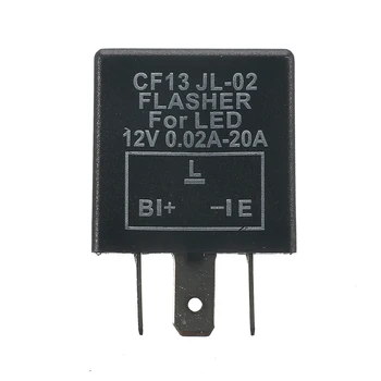 Universial 12V 3 Pin Electronic LED Flasher Relay Strobe For Car Auto Motorcycle LED Turn Signal Lamp
Universial 12V 3 Pin Electronic LED Flasher Relay Strobe For Car Auto Motorcycle LED Turn Signal Lamp