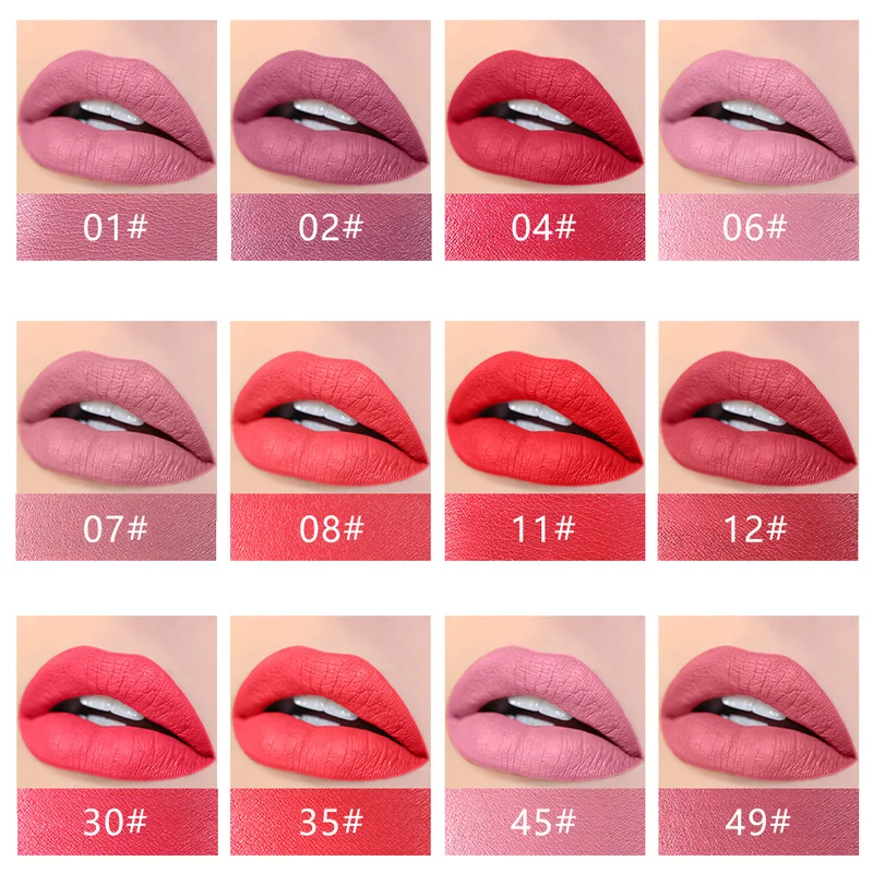 2019 Matte Lipstick New Makeup Long Lasting Waterproof Easy To Wear Lips Make Up Cosmetic Tool Maquiagem 12 Colors TSLM1
2019 Matte Lipstick New Makeup Long Lasting Waterproof Easy To Wear Lips Make Up Cosmetic Tool Maquiagem 12 Colors TSLM1