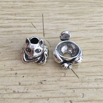 Genuine 925 Sterling Silver Animal Cat Pendant Charm Bead Not Original Fits European 3.0mm Bracelet Necklace Jewelry
Genuine 925 Sterling Silver Animal Cat Pendant Charm Bead Not Original Fits European 3.0mm Bracelet Necklace Jewelry