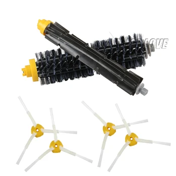 1 Bristle brush +1 Flexible Beater Brush +4 Side Brush for iRobot Roomba 600 700 Series Vacuum Cleaning Robots 760 770 780 790
1 Bristle brush +1 Flexible Beater Brush +4 Side Brush for iRobot Roomba 600 700 Series Vacuum Cleaning Robots 760 770 780 790