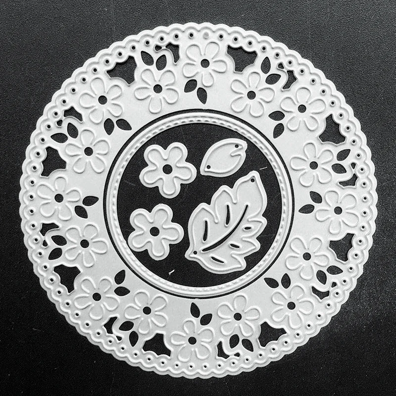 SCD857 Flower Circle Metal Cutting Dies For Scrapbooking Stencils DIY Album Cards Decoration Embossing Folder Die Cuts Tools New
SCD857 Flower Circle Metal Cutting Dies For Scrapbooking Stencils DIY Album Cards Decoration Embossing Folder Die Cuts Tools New