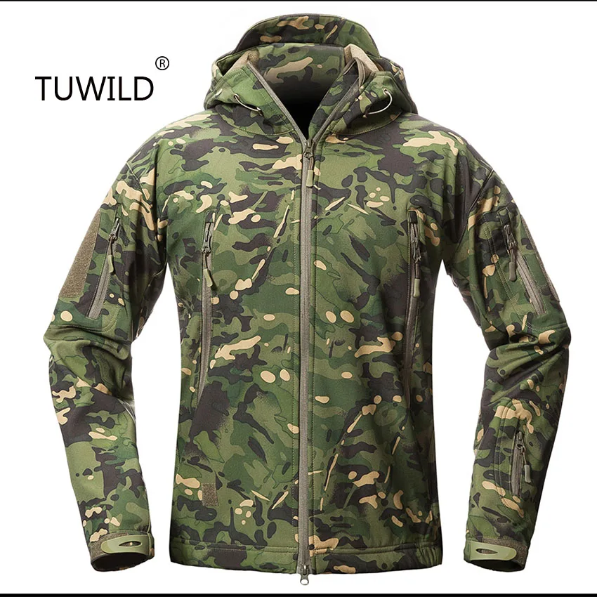 Outdoor TAD Men's Tactical Soft Shell Jacket Waterproof Shark Skin Fight Outdoor Hunting Suit Camping Mountaineering Coat
Outdoor TAD Men's Tactical Soft Shell Jacket Waterproof Shark Skin Fight Outdoor Hunting Suit Camping Mountaineering Coat