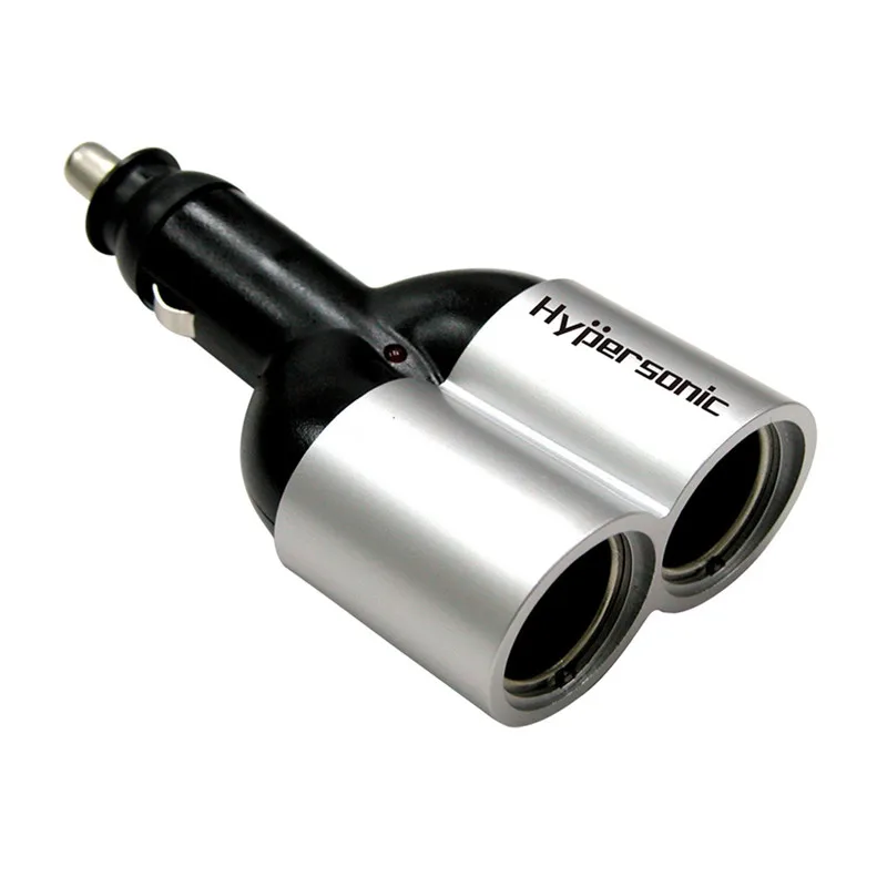 Hypersonic 12V Dual Car Cigar Cigarette Lighter Socket Adapter Charger Two Ports PLUG SOCKET
Hypersonic 12V Dual Car Cigar Cigarette Lighter Socket Adapter Charger Two Ports PLUG SOCKET